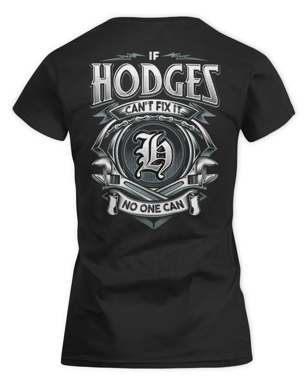 HODGES AP81-K4-626 - Personalized Ahmed Quote Apparel “If Ahmed Can't Fix It, No One Can” - Women's Standard T-Shirt - Black