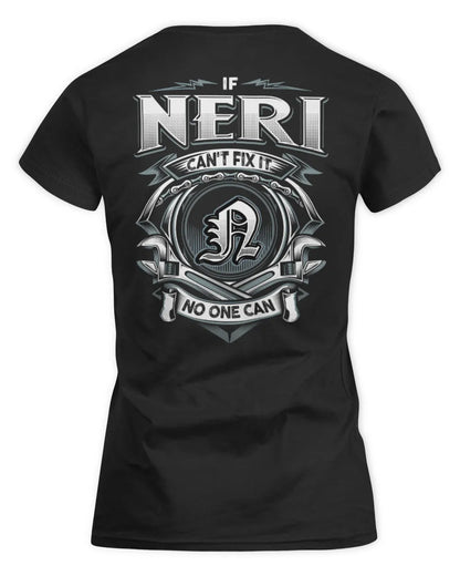 NERI AP81-K4-626 - Personalized Ahmed Quote Apparel “If Ahmed Can't Fix It, No One Can” - Women's Standard T-Shirt - Black