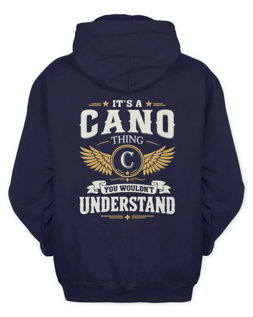 CANO KT06-M008 It’s a [NAME] Thing – You Wouldn’t Understand | Personalized Vintage T-Shirt - Unisex Hoodie - Navy