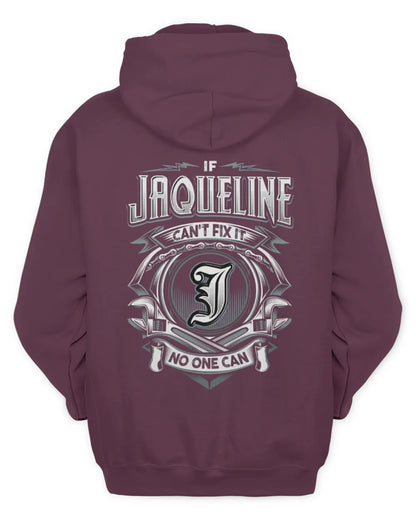 JAQUELINE AP81-K4-626 - Personalized Ahmed Quote Apparel “If Ahmed Can't Fix It, No One Can” - Unisex Hoodie - Maroon