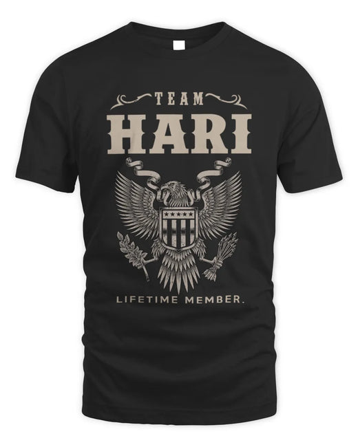 HARI TP06-K82 – Personalized Classic Style Apparel “Team NAME Lifetime Member”