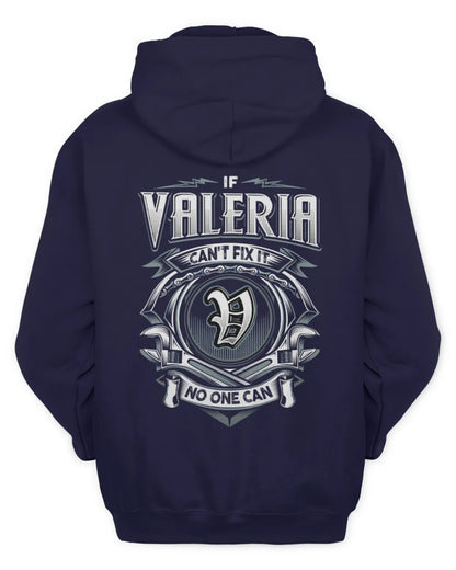 VALERIA AP81-K4-626 - Personalized Ahmed Quote Apparel “If Ahmed Can't Fix It, No One Can” - Unisex Hoodie - Navy