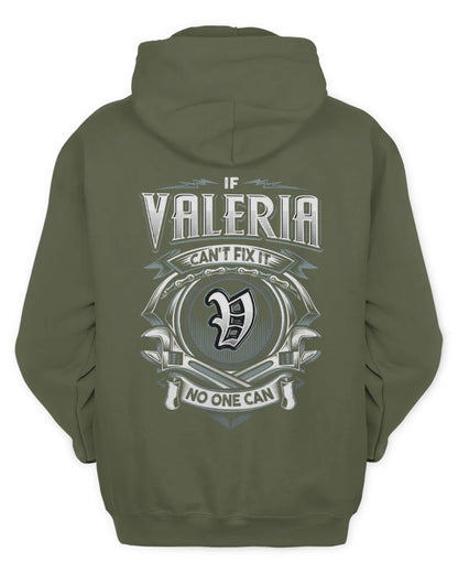 VALERIA AP81-K4-626 - Personalized Ahmed Quote Apparel “If Ahmed Can't Fix It, No One Can” - Unisex Hoodie - Military Green