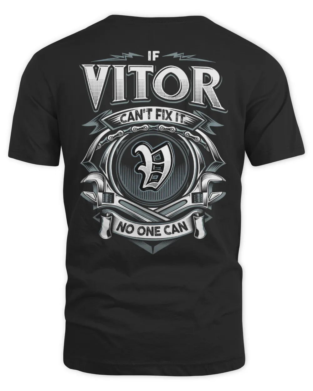 VITOR AP81-K4-626 - Personalized Ahmed Quote Apparel “If Ahmed Can't Fix It, No One Can”