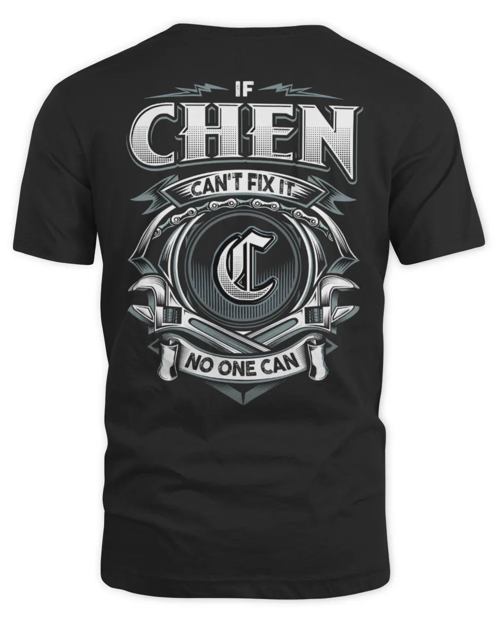 CHEN AP81-K4-626 - Personalized Ahmed Quote Apparel “If Ahmed Can't Fix It, No One Can” - Unisex Standard T-Shirt - Black