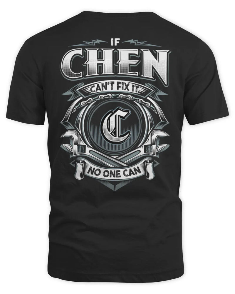 CHEN AP81-K4-626 - Personalized Ahmed Quote Apparel “If Ahmed Can't Fix It, No One Can” - Unisex Standard T-Shirt - Black