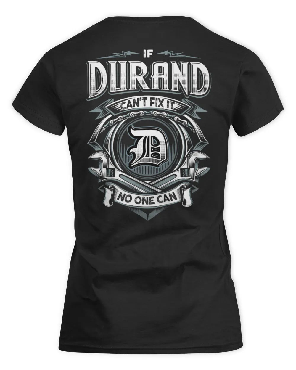 DURAND AP81-K4-626 - Personalized Ahmed Quote Apparel “If Ahmed Can't Fix It, No One Can” - Women's Standard T-Shirt - Black