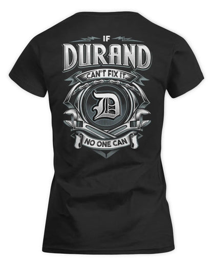 DURAND AP81-K4-626 - Personalized Ahmed Quote Apparel “If Ahmed Can't Fix It, No One Can” - Women's Standard T-Shirt - Black