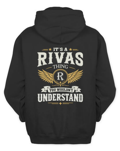 RIVAS KT06-M008 It’s a [NAME] Thing – You Wouldn’t Understand | Personalized Vintage T-Shirt - Unisex Hoodie - Black