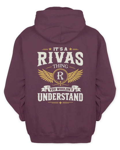 RIVAS KT06-M008 It’s a [NAME] Thing – You Wouldn’t Understand | Personalized Vintage T-Shirt - Unisex Hoodie - Maroon