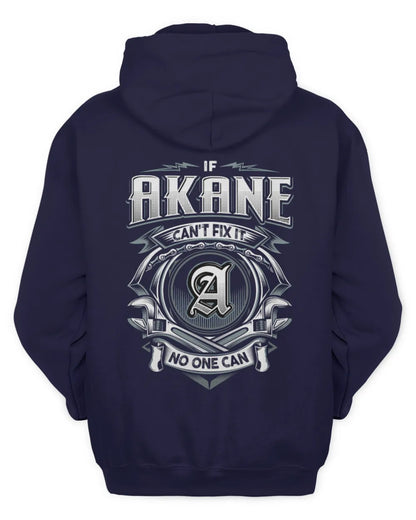 AKANE AP81-K4-626 - Personalized Ahmed Quote Apparel “If Ahmed Can't Fix It, No One Can” - Unisex Hoodie - Navy