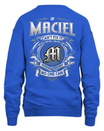 MACIEL AP81-K4-626 - Personalized Ahmed Quote Apparel “If Ahmed Can't Fix It, No One Can” - Unisex Sweatshirt - Royal