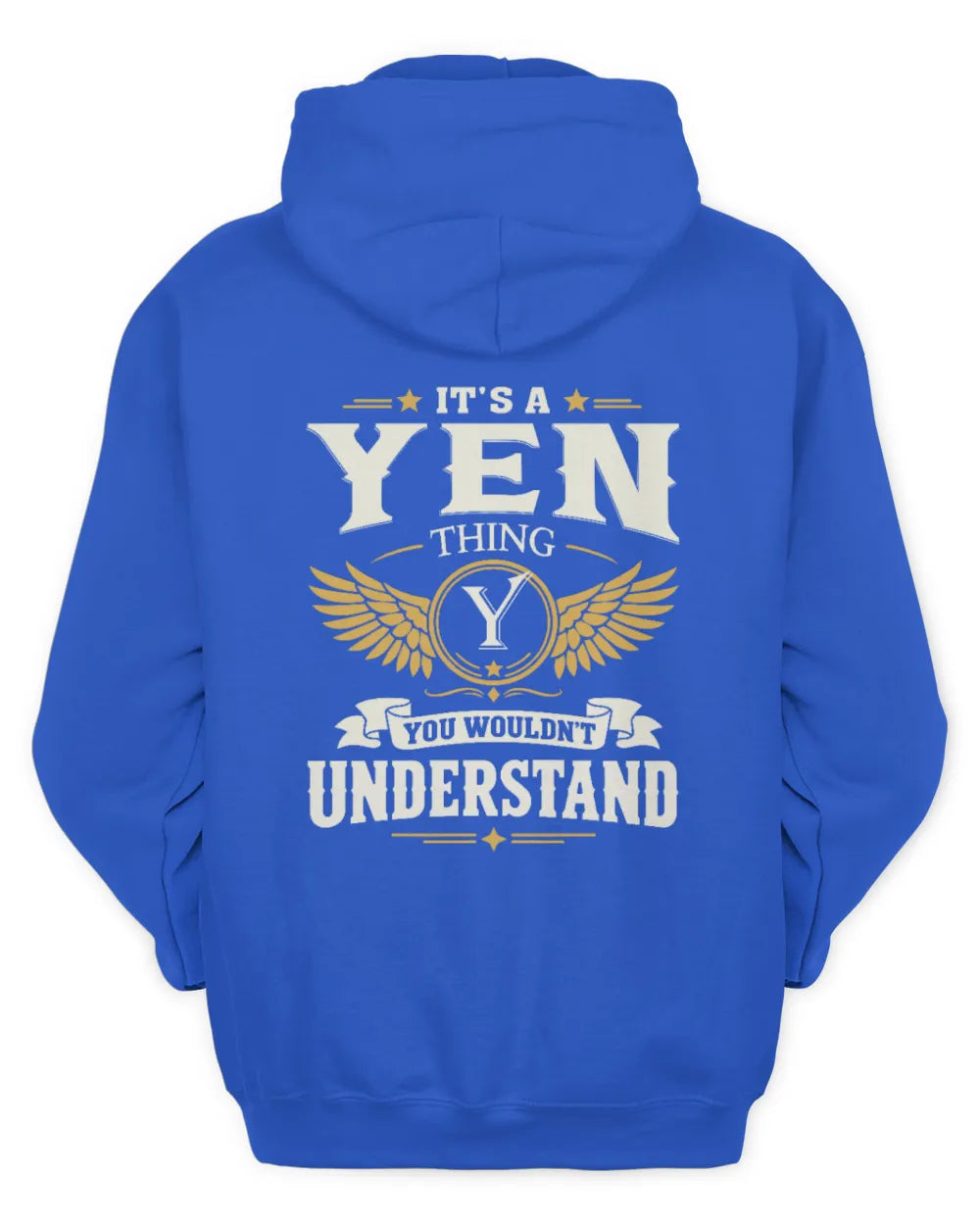 YEN KT06-M008 It’s a [NAME] Thing – You Wouldn’t Understand | Personalized Vintage T-Shirt - Unisex Hoodie - Royal