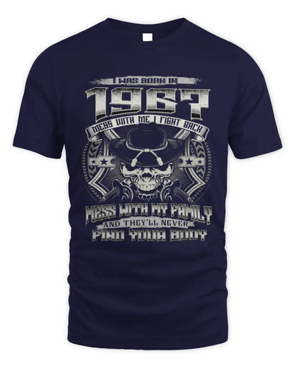 1967 HH89-K2 – Protective Family Quote T-Shirt - Unisex Standard T-Shirt - Navy