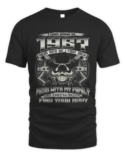 1967 HH89-K2 – Protective Family Quote T-Shirt - Unisex Standard T-Shirt - Black