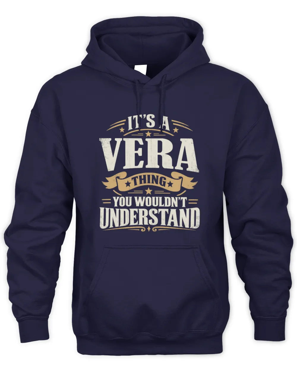 VERA P08 TH51 - Personalized “It’s a/an [NAME] Thing – You Wouldn’t Understand” Shirt - Unisex Hoodie - Navy