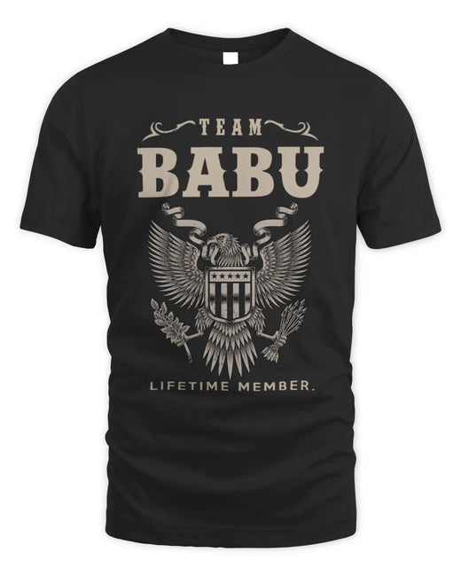 BABU TP06-K82 – Personalized Classic Style Apparel “Team NAME Lifetime Member”