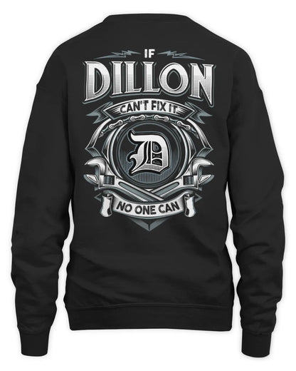DILLON AP81-K4-626 - Personalized Ahmed Quote Apparel “If Ahmed Can't Fix It, No One Can” - Unisex Sweatshirt - Black