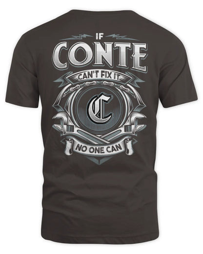 CONTE AP81-K4-626 - Personalized Ahmed Quote Apparel “If Ahmed Can't Fix It, No One Can” - Unisex Standard T-Shirt - Dark Chocolate