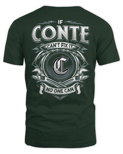 CONTE AP81-K4-626 - Personalized Ahmed Quote Apparel “If Ahmed Can't Fix It, No One Can” - Unisex Standard T-Shirt - Forest Green