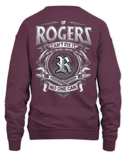 ROGERS AP81-K4-626 - Personalized Ahmed Quote Apparel “If Ahmed Can't Fix It, No One Can” - Unisex Sweatshirt - Maroon
