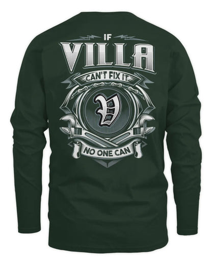 VILLA AP81-K4-626 - Personalized Ahmed Quote Apparel “If Ahmed Can't Fix It, No One Can” - Men's Long Sleeved T-Shirt - Forest Green