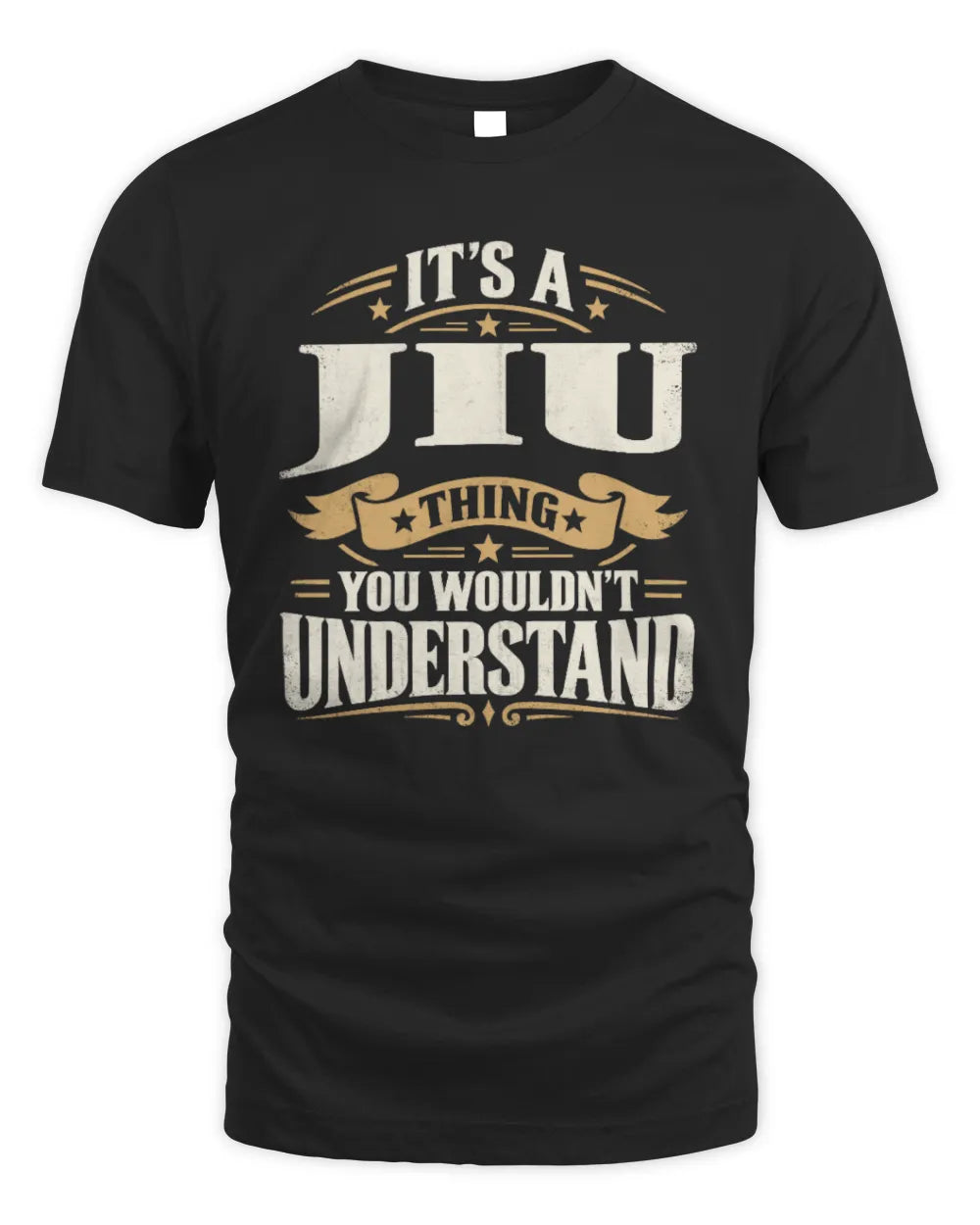 JIU P08 TH51 - Personalized “It’s a/an [NAME] Thing – You Wouldn’t Understand” Shirt - Unisex Standard T-Shirt - Black