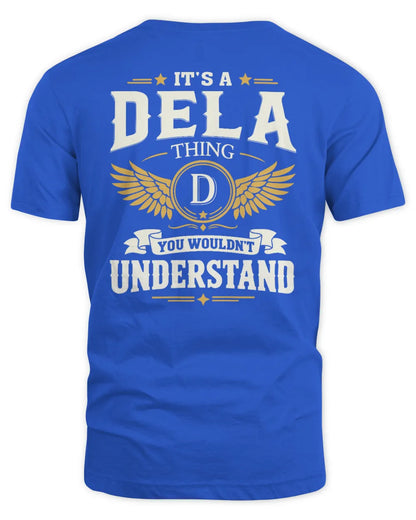 DELA KT06-M008 It’s a [NAME] Thing – You Wouldn’t Understand | Personalized Vintage T-Shirt - Unisex Standard T-Shirt - Royal