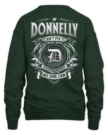 DONNELLY AP81-K4-626 - Personalized Ahmed Quote Apparel “If Ahmed Can't Fix It, No One Can” - Unisex Sweatshirt - Forest Green
