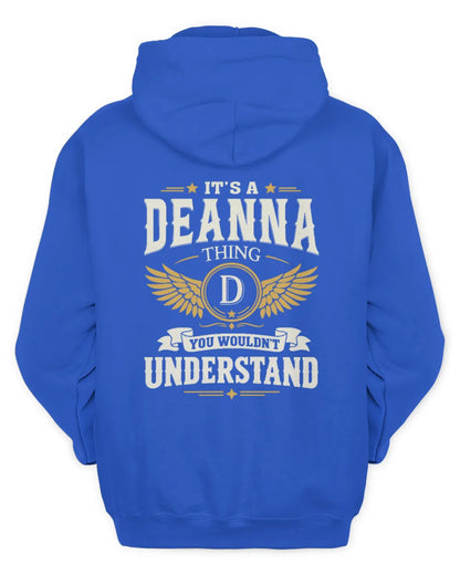 DEANNA KT06-M008 It’s a [NAME] Thing – You Wouldn’t Understand | Personalized Vintage T-Shirt - Unisex Hoodie - Royal