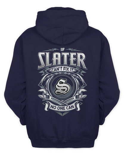 SLATER AP81-K4-626 - Personalized Ahmed Quote Apparel “If Ahmed Can't Fix It, No One Can” - Unisex Hoodie - Navy