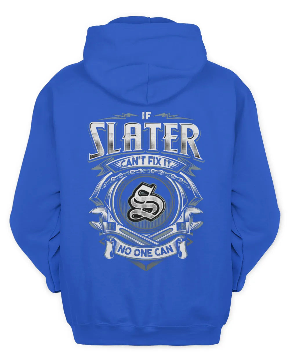 SLATER AP81-K4-626 - Personalized Ahmed Quote Apparel “If Ahmed Can't Fix It, No One Can” - Unisex Hoodie - Royal