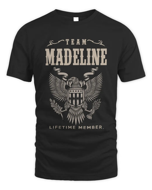MADELINE TP06-K82 – Personalized Classic Style Apparel “Team NAME Lifetime Member”