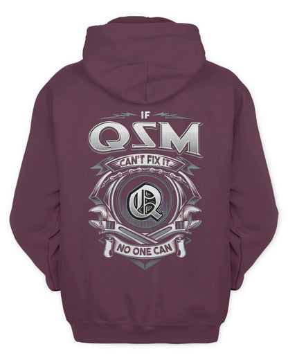 QSM AP81-K4-626 - Personalized Ahmed Quote Apparel “If Ahmed Can't Fix It, No One Can” - Unisex Hoodie - Maroon