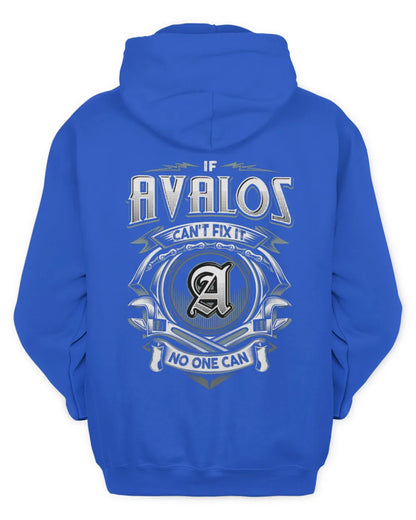 AVALOS AP81-K4-626 - Personalized Ahmed Quote Apparel “If Ahmed Can't Fix It, No One Can” - Unisex Hoodie - Royal