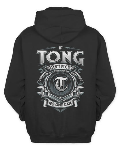 TONG AP81-K4-626 - Personalized Ahmed Quote Apparel “If Ahmed Can't Fix It, No One Can” - Unisex Hoodie - Black