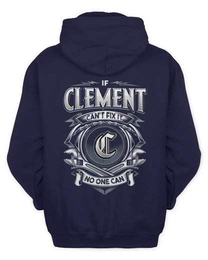 CLEMENT AP81-K4-626 - Personalized Ahmed Quote Apparel “If Ahmed Can't Fix It, No One Can” - Unisex Hoodie - Navy