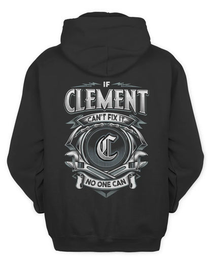 CLEMENT AP81-K4-626 - Personalized Ahmed Quote Apparel “If Ahmed Can't Fix It, No One Can” - Unisex Hoodie - Black