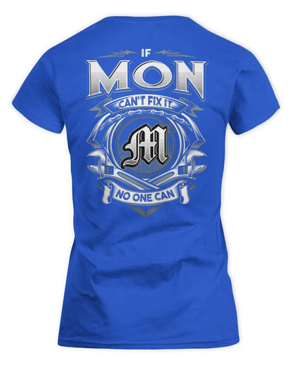MON AP81-K4-626 - Personalized Ahmed Quote Apparel “If Ahmed Can't Fix It, No One Can” - Women's Standard T-Shirt - Royal
