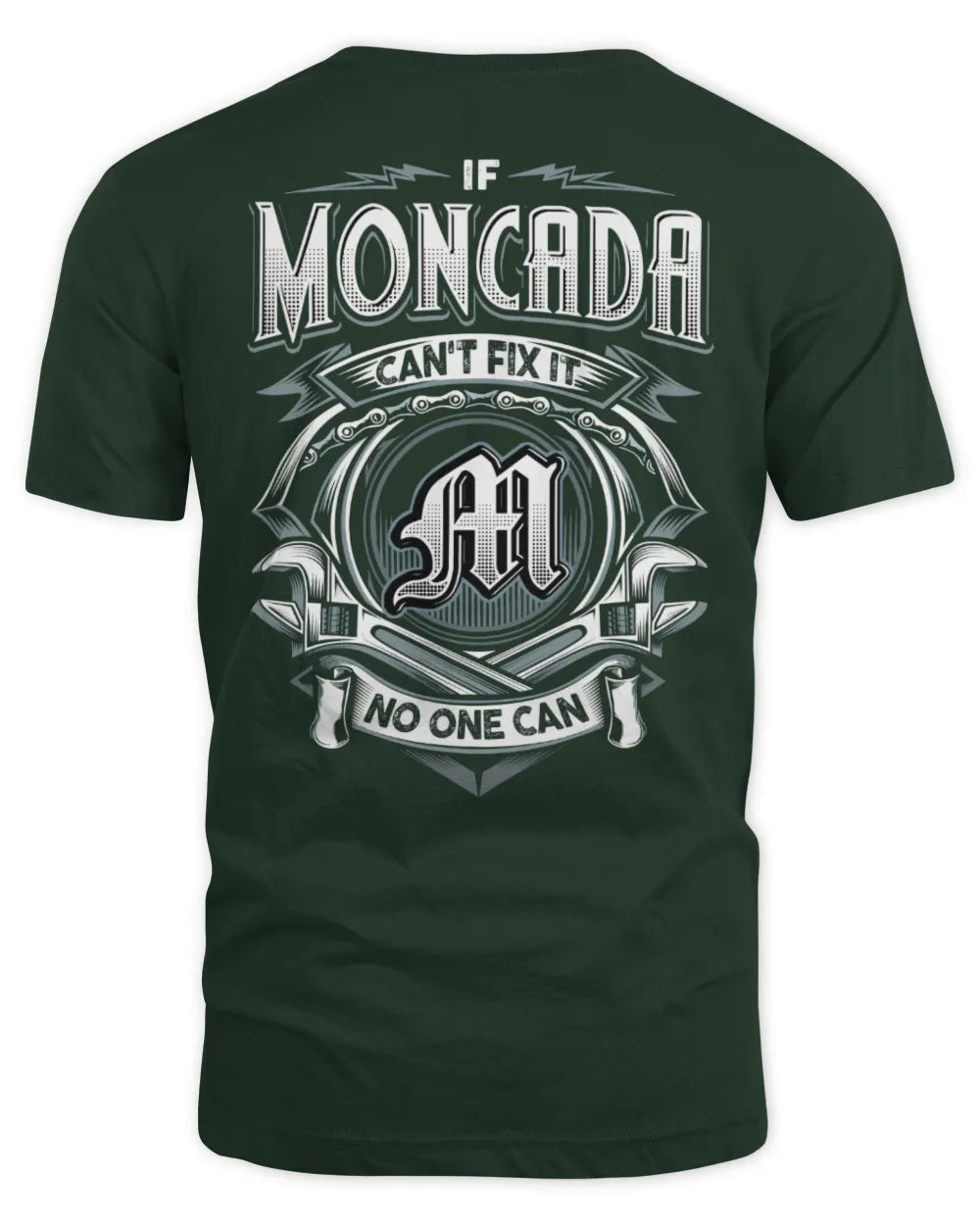MONCADA AP81-K4-626 - Personalized Ahmed Quote Apparel “If Ahmed Can't Fix It, No One Can” - Unisex Standard T-Shirt - Forest Green