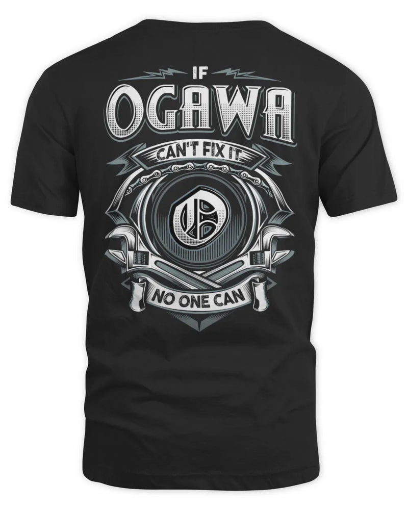 OGAWA AP81-K4-626 - Personalized Ahmed Quote Apparel “If Ahmed Can't Fix It, No One Can” - Unisex Standard T-Shirt - Black