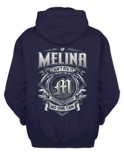 MELINA AP81-K4-626 - Personalized Ahmed Quote Apparel “If Ahmed Can't Fix It, No One Can” - Unisex Hoodie - Navy