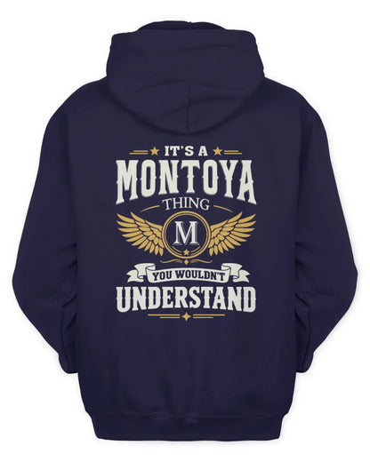 MONTOYA KT06-M008 It’s a [NAME] Thing – You Wouldn’t Understand | Personalized Vintage T-Shirt - Unisex Hoodie - Navy