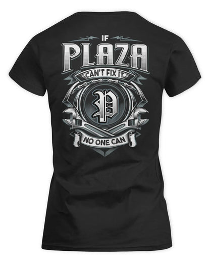 PLAZA AP81-K4-626 - Personalized Ahmed Quote Apparel “If Ahmed Can't Fix It, No One Can” - Women's Standard T-Shirt - Black