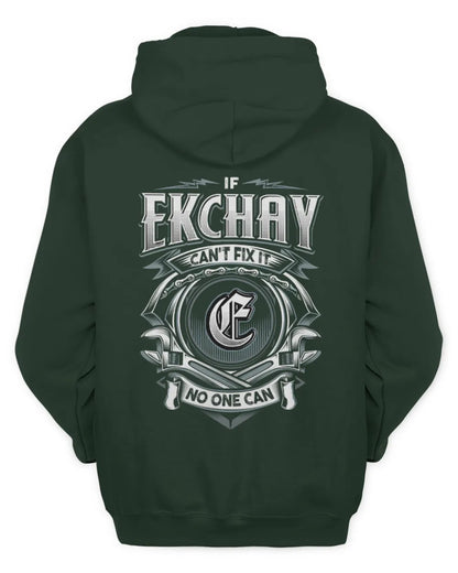 EKCHAY AP81-K4-626 - Personalized Ahmed Quote Apparel “If Ahmed Can't Fix It, No One Can” - Unisex Hoodie - Forest Green