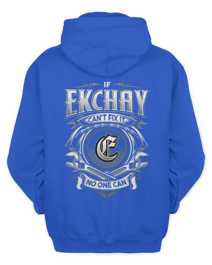 EKCHAY AP81-K4-626 - Personalized Ahmed Quote Apparel “If Ahmed Can't Fix It, No One Can” - Unisex Hoodie - Royal