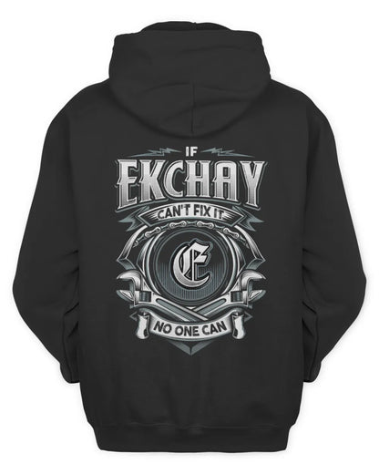 EKCHAY AP81-K4-626 - Personalized Ahmed Quote Apparel “If Ahmed Can't Fix It, No One Can” - Unisex Hoodie - Black