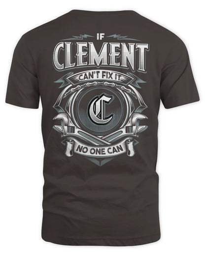 CLEMENT AP81-K4-626 - Personalized Ahmed Quote Apparel “If Ahmed Can't Fix It, No One Can” - Unisex Standard T-Shirt - Dark Chocolate