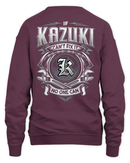 KAZUKI AP81-K4-626 - Personalized Ahmed Quote Apparel “If Ahmed Can't Fix It, No One Can” - Unisex Sweatshirt - Maroon