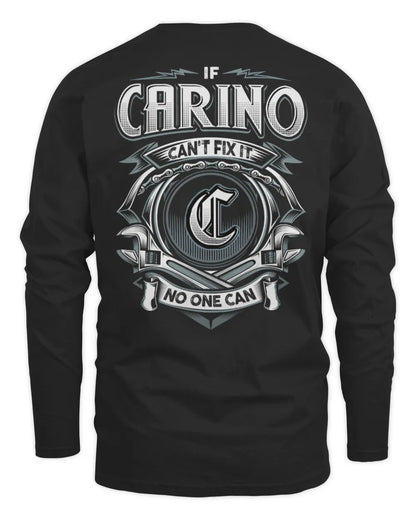 CARINO AP81-K4-626 - Personalized Ahmed Quote Apparel “If Ahmed Can't Fix It, No One Can” - Men's Long Sleeved T-Shirt - Black